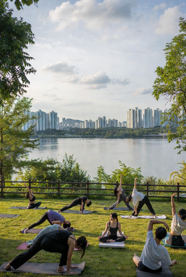 한강 청소년 힐링 요가